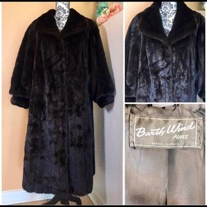 100% REAL MINK FUR JACKET